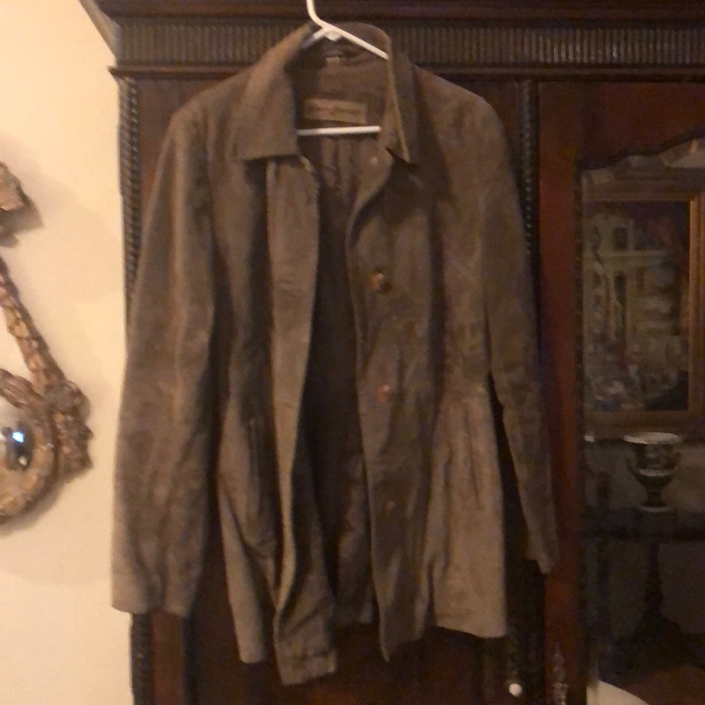 Suede Rem Garson jacket